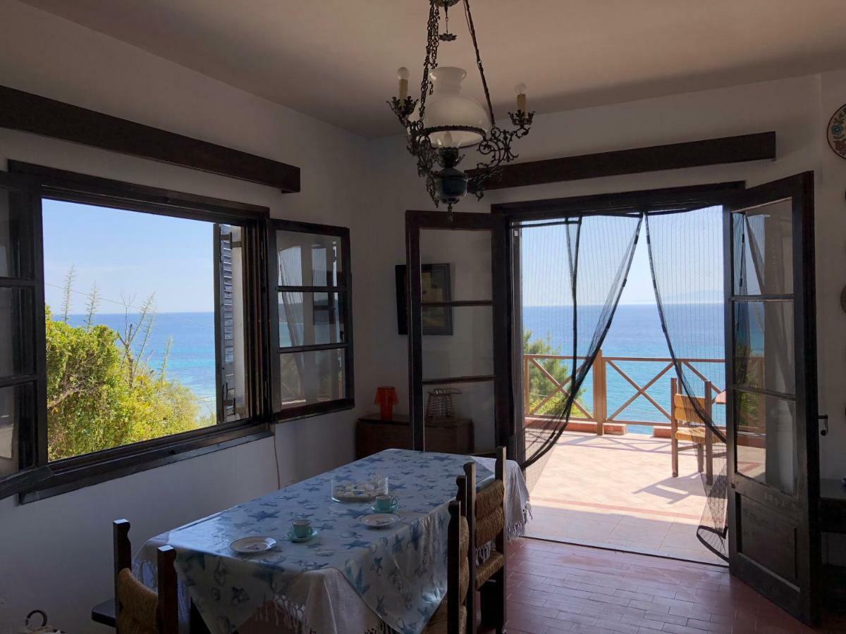 Unique Sea View House Vila Kalandra Exterior foto